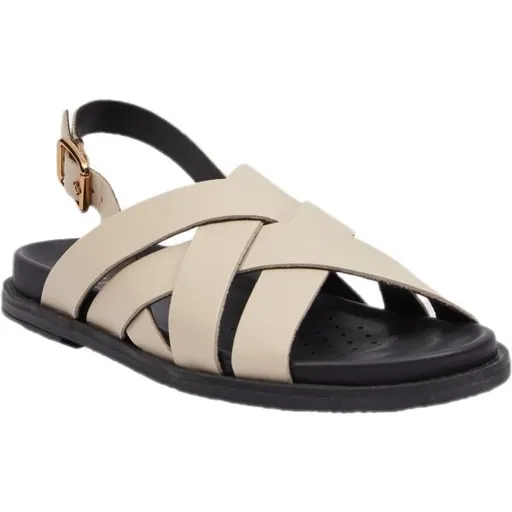 Geox D ADELASH Dámské sandály, béžová, velikost