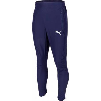 Puma LIGA SIDELINE WOVEN PANTS Pánské kalhoty, tmavě modrá, velikost