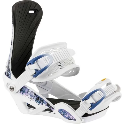 NITRO FATE Dámské snowboardové vázání, bílá, velikost