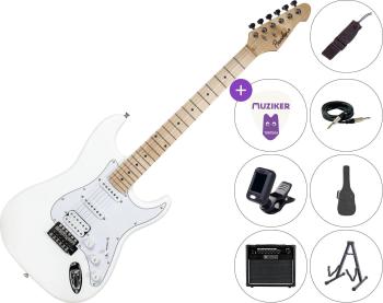 Pasadena ST-11 SET 20W White Elektrická kytara