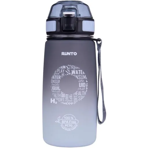 Runto AQUA-GO 630 ML Láhev, šedá, velikost