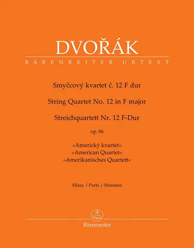 KN Dvořák Antonín - Smyčcový kvartet č. 12 F dur op. 96