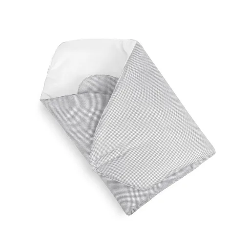 Bellatex Dětská zavinovačka Kostička šedá, 75 x 75 cm