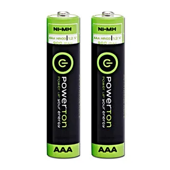 Powerton ENERGY RECHARGE Nabíjecí Ni-MH baterie AAA, 2-pack
