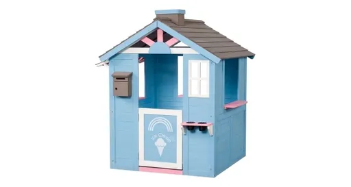 Detský drevený domček Zmrzlinový raj