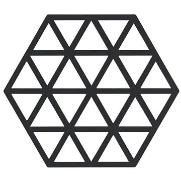 Zone Denmark Podložka pod horké Triangles Black (330225)