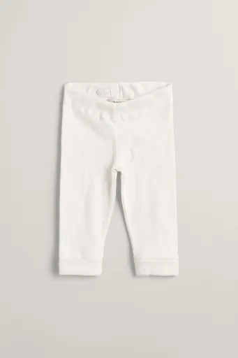 LEGÍNY GANT POINTELLE JERSEY LEGGINGS WHITE