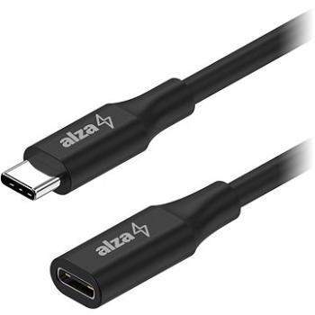 AlzaPower Core USB-C (M) / USB-C (F) 3.2 Gen 1, 0.5m černý (APW-CBTC00505B)