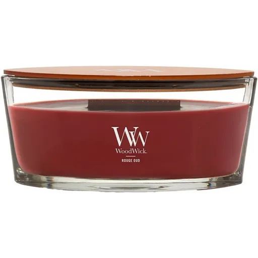 WoodWick Vonná svíčka loď Rouge Oud, 453 g