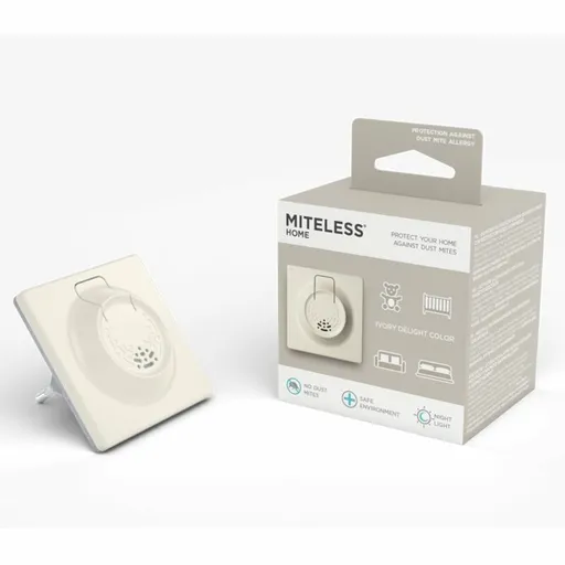 MITELESS® Home Ultrazvukový odpuzovač roztočů pro domácnost, béžová