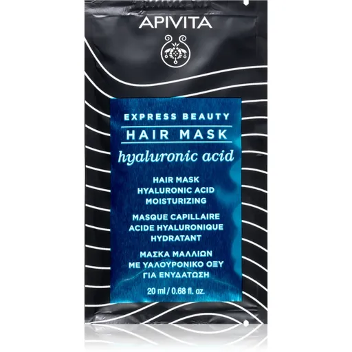 Apivita Express Beauty Hair mask Moisturizing hydratační maska na vlasy 20 ml