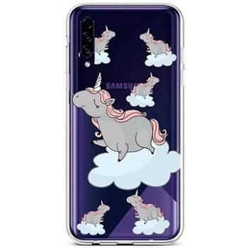 TopQ Samsung A30s silikon Grey Unicorns 45196 (Sun-45196)