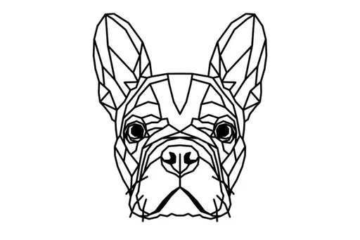 Vsepropejska Francouzský buldoček 2 dřevěná dekorace na zeď Rozměr (cm): 38 x 31