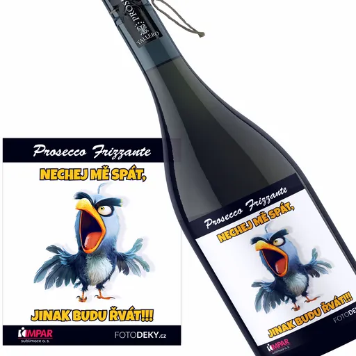 Víno Nech mě spát – papoušek (Druh Vína: Prosecco)