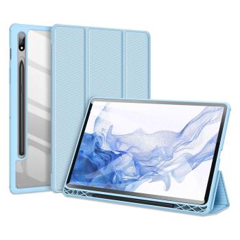 DUX TOBY Flipové puzdro Samsung Galaxy Tab S8 / Tab S7 modré