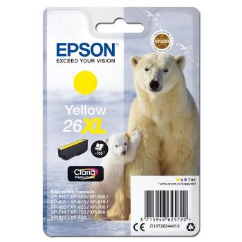 Epson 26XL T2634 žlutá (yellow) originální cartridge