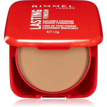 Rimmel Lasting Finish Buildable Coverage jemný kompaktní pudr odstín 007 Golden Beige 7 g