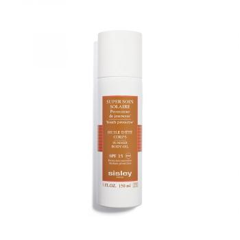 Sisley Super Soin Solaire Summer Body Oil SPF 15 tělový olej na opalování 150 ml