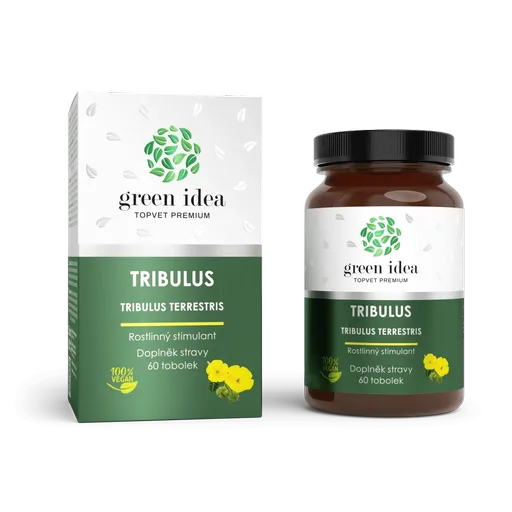 Tribulus bylinný extrakt - tobolky 60 ks - Green idea