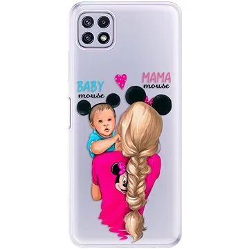 iSaprio Mama Mouse Blonde and Boy pro Samsung Galaxy A22 5G (mmbloboy-TPU3-A22-5G)