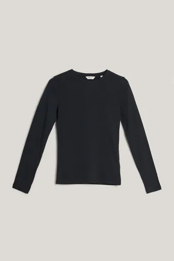 TRIČKO GANT LIGHT COTTON LS T-SHIRT BLACK