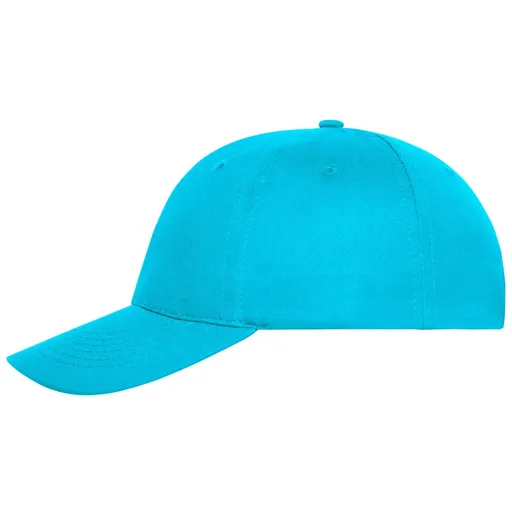 Myrtle Beach (Daiber) 6 panelová kšiltovka z bio bavlny MB6236 - Tyrkysová
