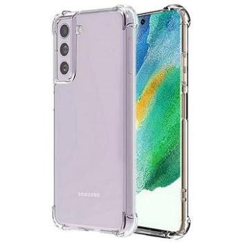 TopQ Kryt Samsung S21 FE průhledný Antishock 87034 (87034)