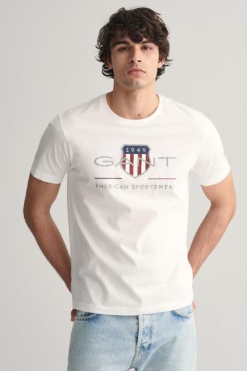 TRIČKO GANT REG ARCHIVE SHIELD SS T-SHIRT WHITE