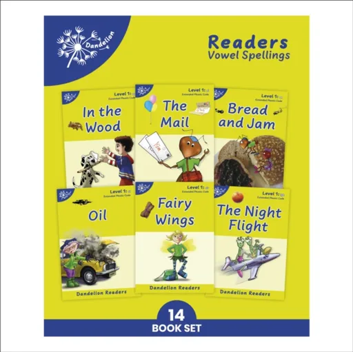 Phonic Books Dandelion Readers Vowel Spellings Level 1 - Phonic Books