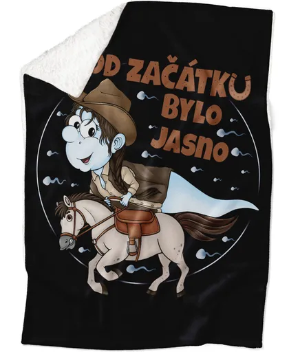 Deka Koňařská spermie – žena (Podšití beránkem: ANO)