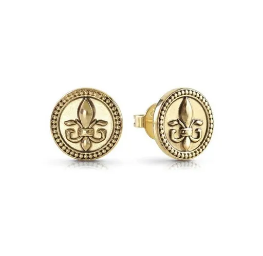 Guess dámské pozlacené náušnice JUME01323JWAGT T/U