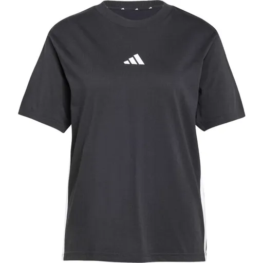 adidas 3-STRIPES SJ TEE W Dámské triko, černá, velikost