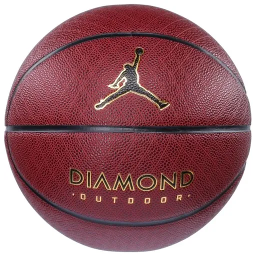 Nike JORDAN DIAMOND OUTDOOR 8P DEFLATED Basketbalový míč, červená, velikost