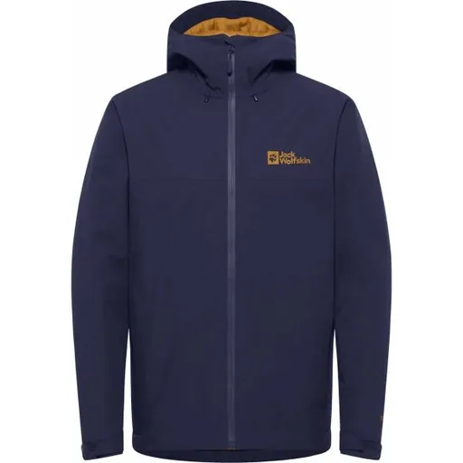 Jack Wolfskin WISPER INS JKT M Pánská zateplená bunda, tmavě modrá, velikost