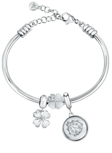 Morellato Hravý ocelový náramek pro štěstí Drops SCZ1183