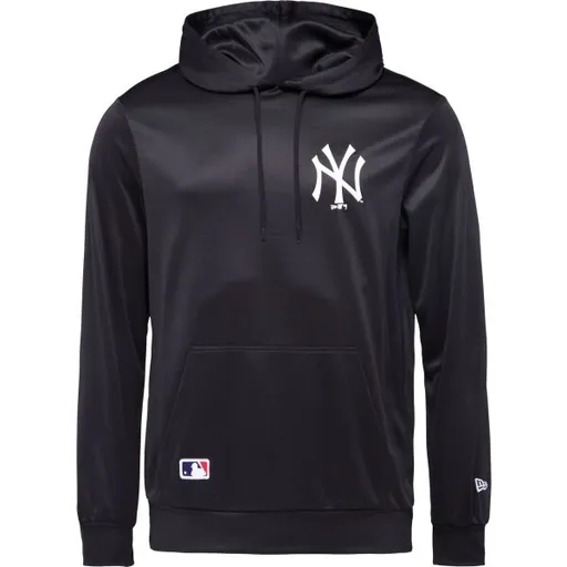 New Era NEW YORK YANKEES MLB ESSENTIALS HOODIE Pánská mikina, černá, velikost