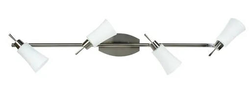 Stropní svítidlo 4xG9 73cm KROTON pásek matný nikl