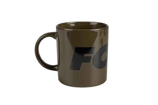 Fox Keramický hrníček s logem Green and Black Logo Ceramic Mug,Fox Keramický hrníček s logem Green and Black Logo Ceramic Mug
