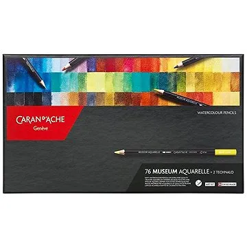 CARAN D'ACHE Muzeum Aquarelle 76 barev (3510.376)