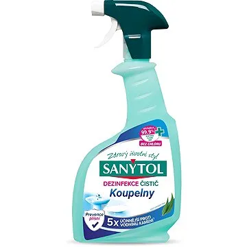 SANYTOL Dezinfekční čistič na koupelny 500 ml (3045206393003)
