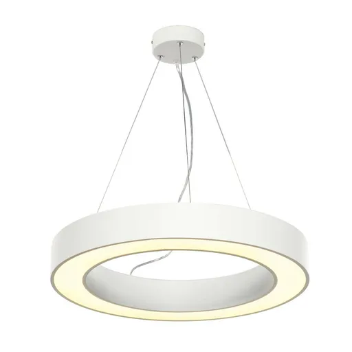 SLV BIG WHITE MEDO RING 60, závěsné svítidlo, LED, bílé, pr. 60 cm 133841