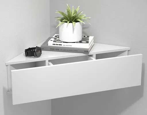 VCM Noční stolek Usal S, bílý