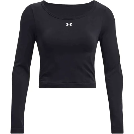Under Armour TRAIN SEAMLESS LS Dámské tričko, černá, velikost L