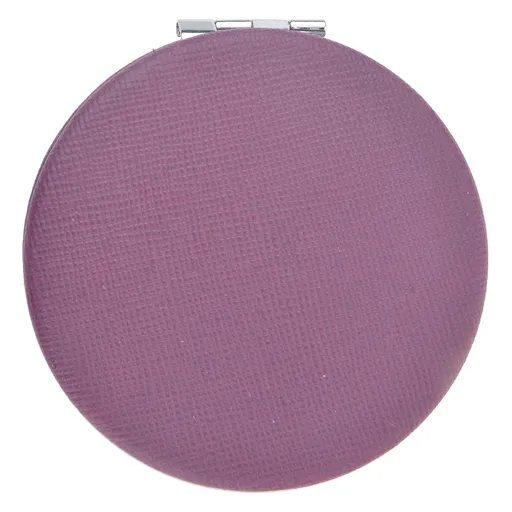 Fialové kulaté zrcátko - Ø 6 cm JZSP0001A
