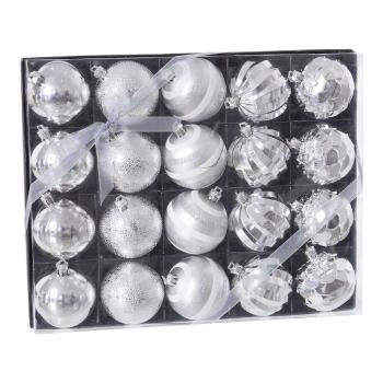 Karácsonyfadísz készlet 20 db-os ø 6 cm – Casa Selección