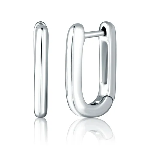 JVD Stříbrné oválné náušnice pro ženy SVLE2878X610000