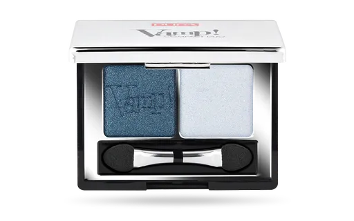 PUPA Milano Oční stíny Vamp! (Compact Duo Eyeshadow) 2,2 g 012 Magnetic Blue