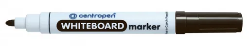 Značkovač Centropen 8559 na bílé tabule černý válcový hrot 2,5mm