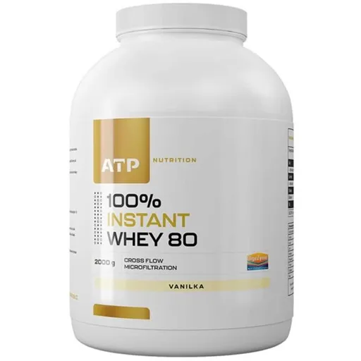 ATP NUTRITION 100% INSTANT WHEY 80 CFM 2000 G VANILKA Syrovátkový protein, , velikost