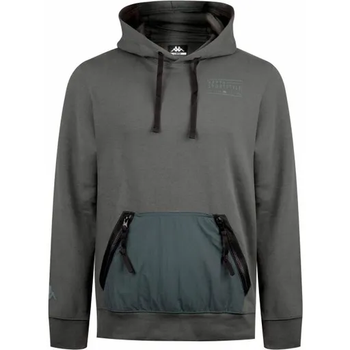 Kappa GENATHAN Pánská mikina, zelená, velikost XXL